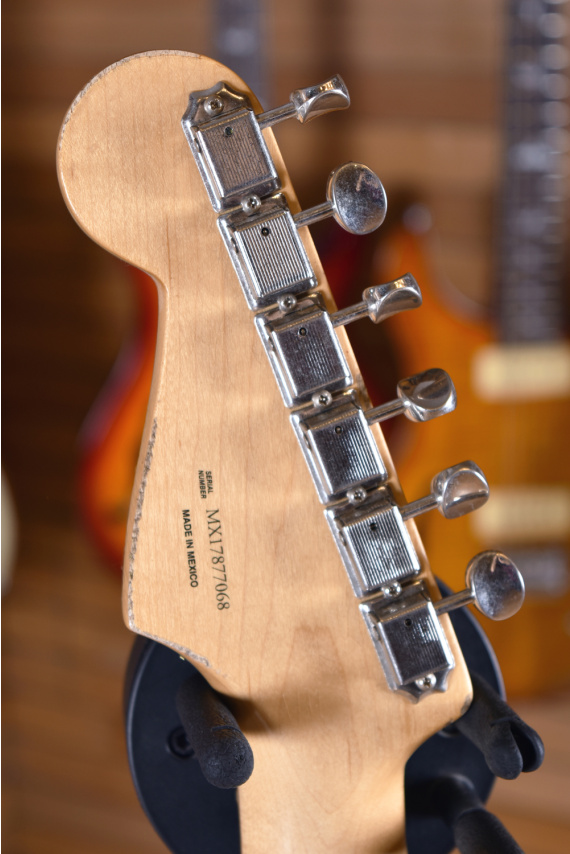 Fender Mexico Road Worn '60 Stratocaster Olympic White Pau Ferro