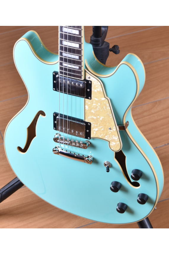 D'Angelico Premier DC Surf Green