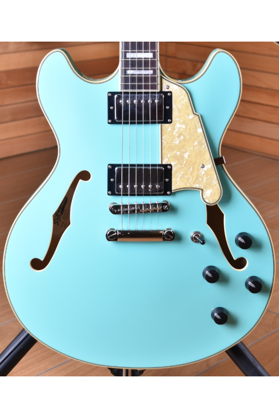 D'Angelico Premier DC Surf Green