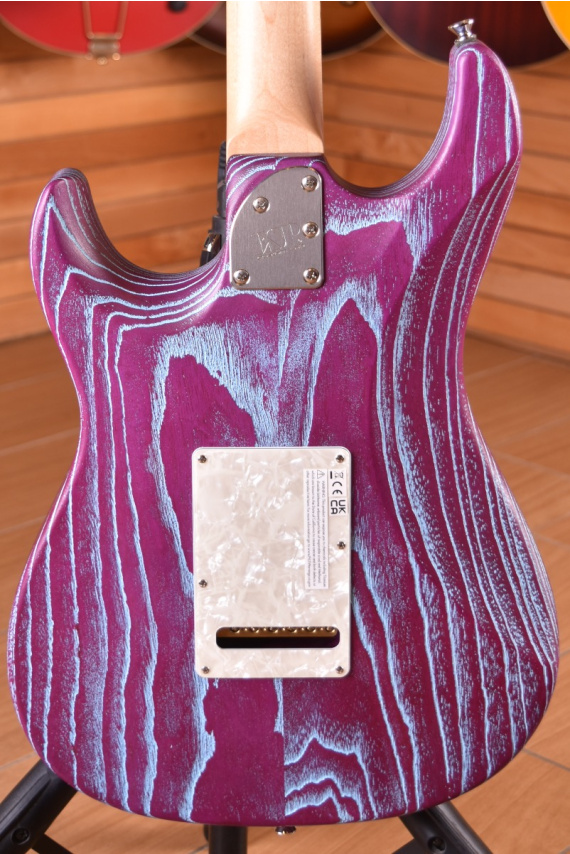 ESP Snapper CTM Drift Wood Indigo Purple Blue Filler | Centro Chitarre