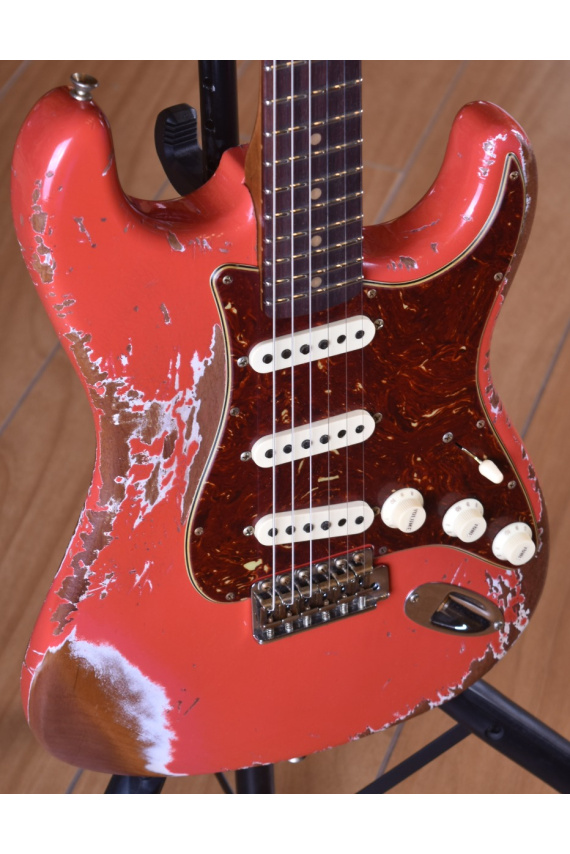 Fender Custom Shop Stratocaster 1960 Super Heavy Relic Aged Fiesta