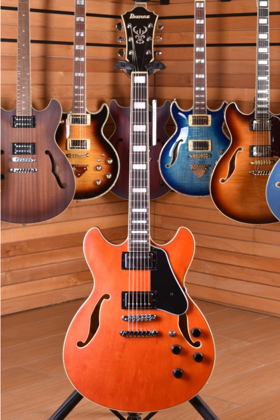 Ibanez AS73 TTF Transparent Tangerine Flat | Centro Chitarre